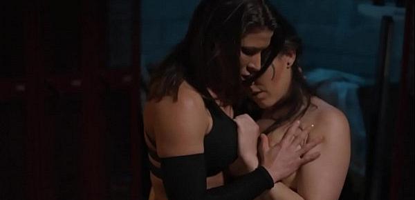  Two lesbian wrestlers eat each other - Ariel X, Sinn Sage